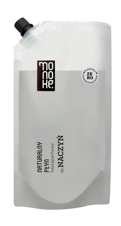 Naturalny płyn do Naczyń bezzapachowy 500ml REFILL Monoke