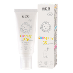 Spray na słońce dla dzieci z granatem i olejem z pestek maliny, SPF 50, 100ml, Eco Cosmetics