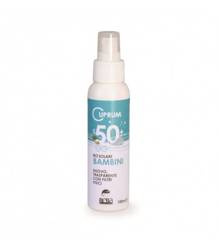 Bio spray przeciwsłoneczny dla dzieci, do twarzy i ciała, SPF50, AIAB, 100 ml, Cuprum Line, Beba