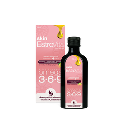 Estrovita Skin OMEGA 3-6-9, o smaku cytrynowym, 250 ml